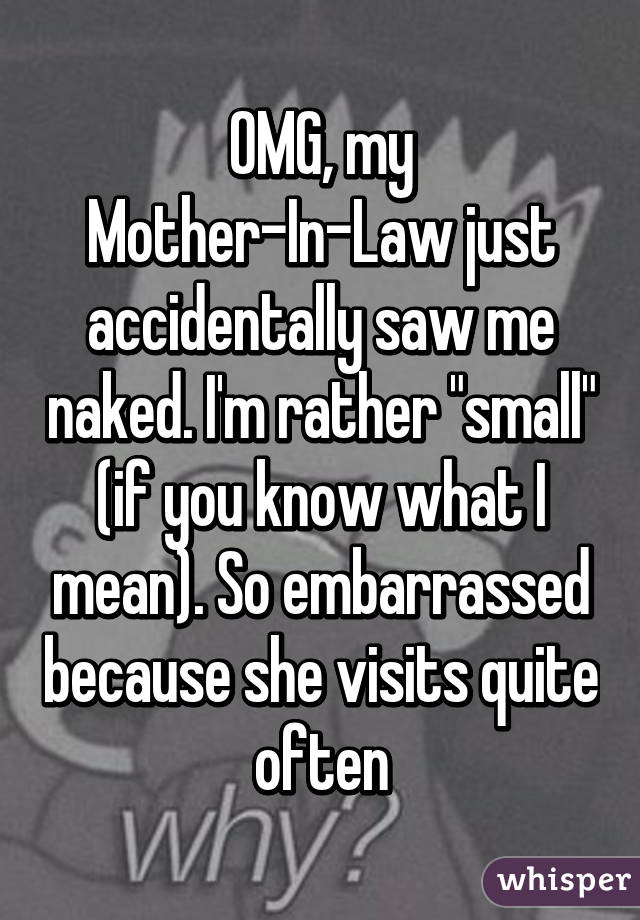 I Saw My Mother Naked